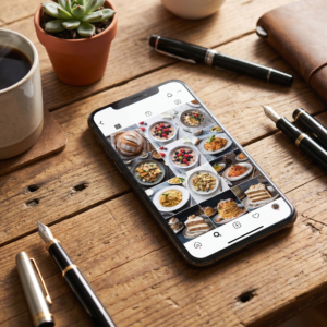 Instagram Food Blog Post Templates