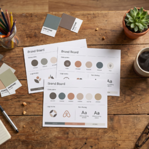 Brand Board Template Kit