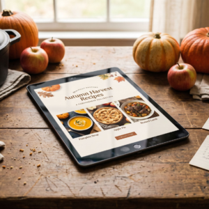 Seasonal Recipe Collection Template