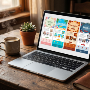 Seasonal Newsletter Templates Bundle