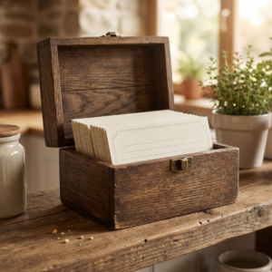 Recipe Index Card Templates