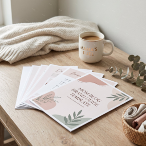 Mom Blog Brand Guide Template