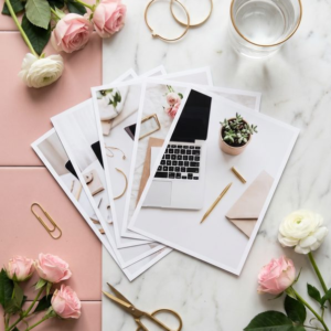 Desk & Workspace Flatlay Bundle (25 images)