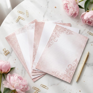 Stationery & Planner Flatlay Bundle (20 images)