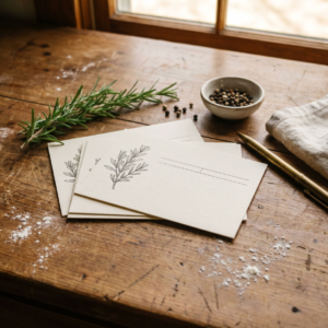 Modern Recipe Card Templates