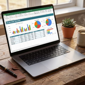 Blog Income Tracker Spreadsheet