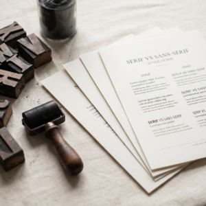 Serif vs Sans-Serif Style Guide