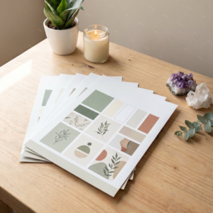 Wellness Brand Mood Board Template